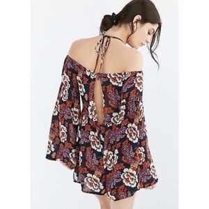 Urban Outfitters Out-From-Under Floral Romper